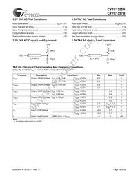 CY7C1355B-117AC Datasheet Page 18