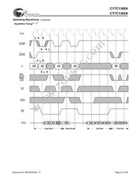 CY7C1360A-150BGC Datasheet Page 23