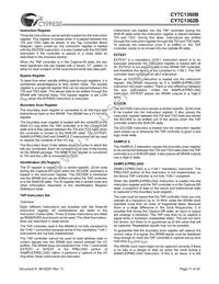 CY7C1362B-166AJC Datasheet Page 17