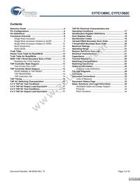 CY7C1362C-200AXCT Datasheet Page 3