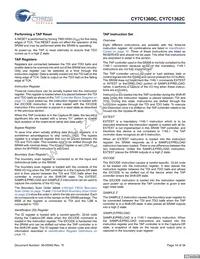 CY7C1362C-200AXCT Datasheet Page 14