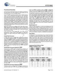 CY7C1365C-133BZI Datasheet Page 7