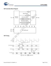 CY7C1365C-133BZI Datasheet Page 14