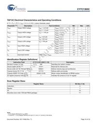 CY7C1365C-133BZI Datasheet Page 16