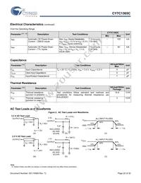 CY7C1365C-133BZI Datasheet Page 20