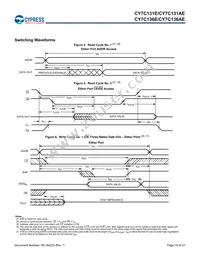 CY7C136E-25JXIT Datasheet Page 10