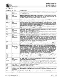 CY7C1370BV25-167AC Datasheet Page 5