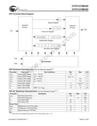 CY7C1370BV25-167AC Datasheet Page 12