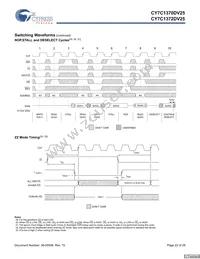 CY7C1370DV25-250AXCT Datasheet Page 22