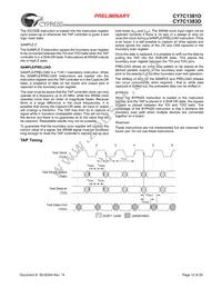 CY7C1381D-133BGXC Datasheet Page 12