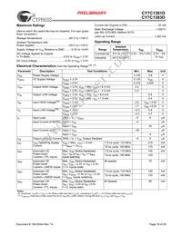 CY7C1381D-133BGXC Datasheet Page 19