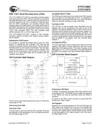 CY7C1386C-167AC Datasheet Page 14