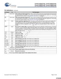 CY7C1392CV18-250BZC Datasheet Page 7
