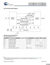CY7C1392CV18-250BZC Datasheet Page 15