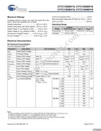 CY7C1393BV18-278BZC Datasheet Page 20