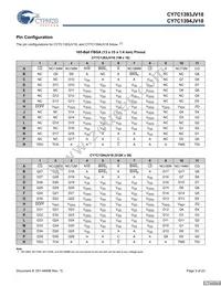 CY7C1393JV18-300BZXC Datasheet Page 3