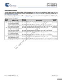 CY7C1412BV18-250BZC Datasheet Page 22