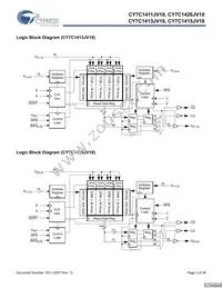 CY7C1413JV18-250BZXC Datasheet Page 3