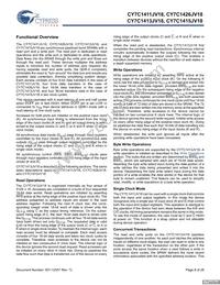 CY7C1413JV18-250BZXC Datasheet Page 8