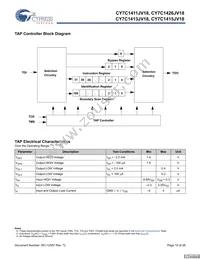 CY7C1413JV18-250BZXC Datasheet Page 15