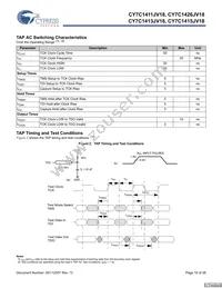 CY7C1413JV18-250BZXC Datasheet Page 16