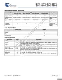CY7C1413JV18-250BZXC Datasheet Page 17