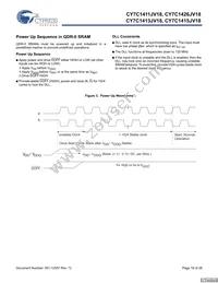 CY7C1413JV18-250BZXC Datasheet Page 19