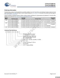 CY7C1414BV18-250BZXI Datasheet Page 22