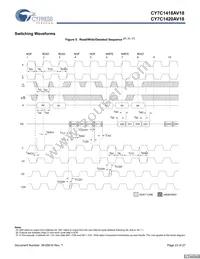 CY7C1420AV18-200BZCT Datasheet Page 23