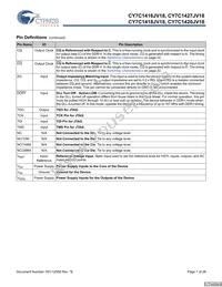 CY7C1420JV18-250BZI Datasheet Page 7