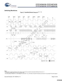 CY7C1420JV18-250BZI Datasheet Page 23