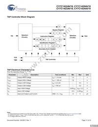 CY7C1423AV18-267BZC Datasheet Page 17