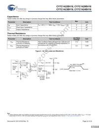 CY7C1423BV18-250BZC Datasheet Page 22