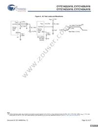 CY7C1423JV18-267BZXCT Datasheet Page 22