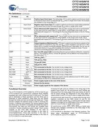 CY7C1425AV18-200BZC Datasheet Page 7