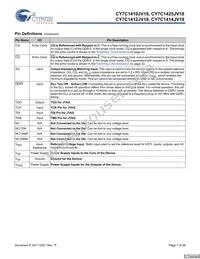 CY7C1425JV18-250BZI Datasheet Page 7