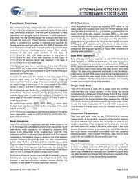 CY7C1425JV18-250BZI Datasheet Page 8