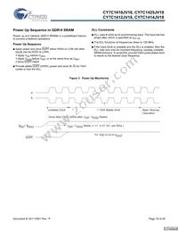 CY7C1425JV18-250BZI Datasheet Page 19