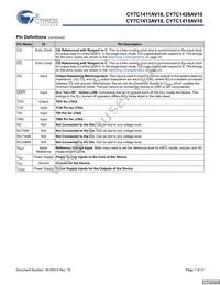 CY7C1426AV18-250BZC Datasheet Page 7