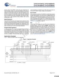 CY7C1426AV18-250BZC Datasheet Page 9