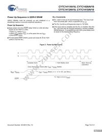 CY7C1426AV18-250BZC Datasheet Page 19