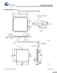 CY7C144-55JC Datasheet Page 19