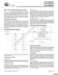 CY7C1440AV33-167BZCT Datasheet Page 13