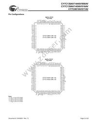 CY7C144AV-25JXC Datasheet Page 2