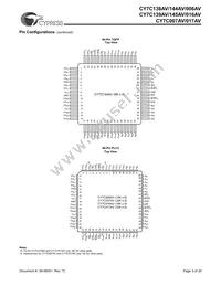 CY7C144AV-25JXC Datasheet Page 3