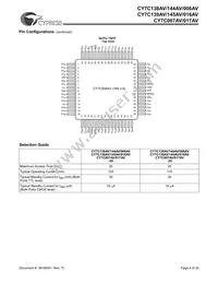 CY7C144AV-25JXC Datasheet Page 4