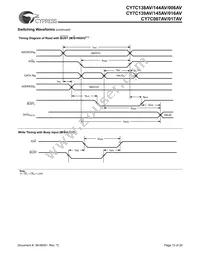 CY7C144AV-25JXC Datasheet Page 13