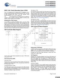 CY7C1464AV33-167BGI Datasheet Page 12