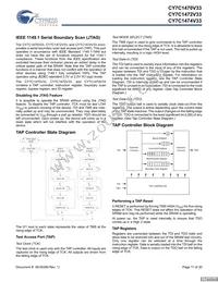 CY7C1470V33-167BZXI Datasheet Page 11