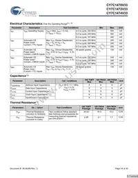 CY7C1470V33-167BZXI Datasheet Page 19